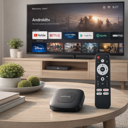 Kinolumia™ | SmartTV BOX | Netflix, YouTube, Primevideo